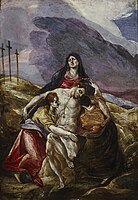El Greco, Pietà, 1571–1576, Philadelphia Museum of Art