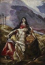 El Greco, Pietà, 1571–1576
