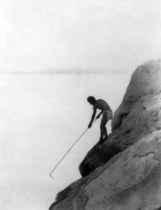 Fishing with a Gaff-hook—Paviotso or Paiute, c. 1924