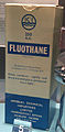 Image 21Exhibit of ICI's Fluothane (Halothane), discovered at Widnes, at Catalyst Science Discovery Centre, near Spike Island in Widnes (from North West England)