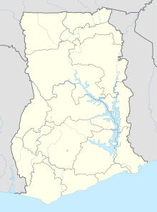 Karte: Ghana