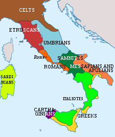Italy in 400 BC