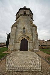 The church of Saint-Hilaire, in Jardres