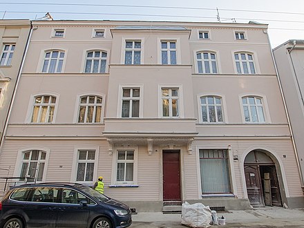 Main frontage