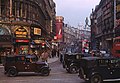 Shaftesbury Avenue from Piccadilly Circus, in the West End of London, 1949