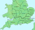 dioceses of England in Offa's reign