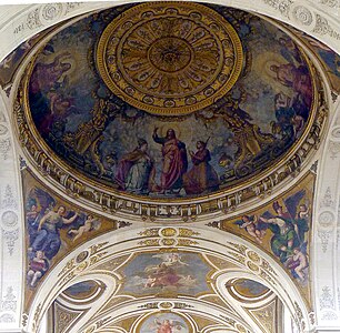 Dome over the transept