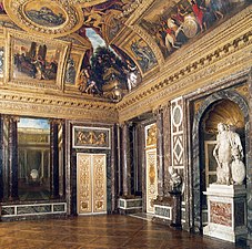 Early Louis XIV style; the Salon de Vénus at the Palace of Versailles by Charles Le Brun