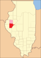 Schuyler County (1826–1830), with McDonough County assigned to it.