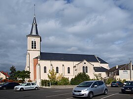 The church in Villemandeur