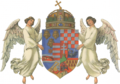 Als Teil des Wappens vom Königreich Ungarn von 1867 bis 1918
