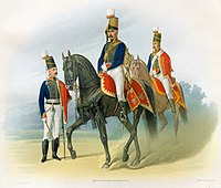 Chief Officer in full dress and Private Chief Officer in everyday uniform (1801–1803)