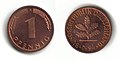 1-Pfennig-Münze