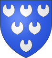 Coat of arms of the Crummel of Nechtersheim family, lords of Beaufort in the 15th century.