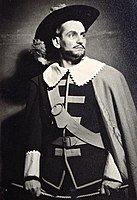 Arthur Loosli als Ottokar in der Oper Freischütz, 1958