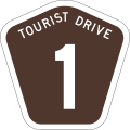 Tourist drive shield