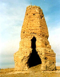 The 10th century Stupa in the Khitan city of Bars-Hot