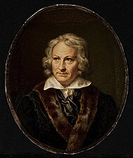 portrait of Thorvaldsen by Floriano Pietrocola