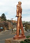 Copper Man statue