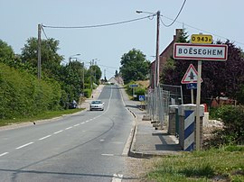 The road into Boëseghem