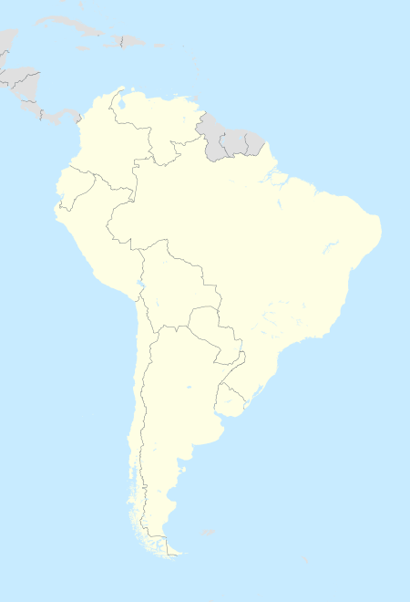 2021 Copa Libertadores is located in South America