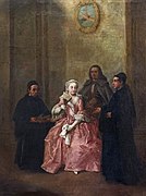 La visita al convento 1760