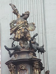 St. Michael overthrowing the Devil