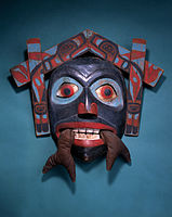 Chief's Mask, Haida people, British Columbia, 19th century,