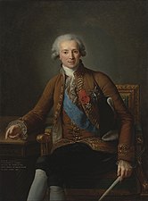 Élisabeth Vigée-Lebrun, Portrait of the Comte de Vaudreuil, 1784