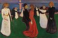 Der Tanz des Lebens (1899–1900), Öl auf Leinwand, 129 × 191 cm, Norwegische Nationalgalerie, Oslo