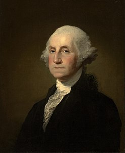George Washington, by Gilbert Stuart