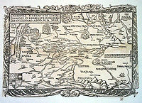 An example of using Moscovia, Sigismund von Herberstein, 1549. The coast of the Baltic Sea is called the Livonian-Ruthenian coast (Sinus livonicus et ruthenicus), as well as the edge of Ruthenians or Muscovites (Ruthenorum seu Moscovitarum fine).