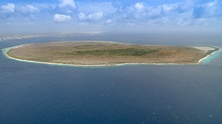 Luftbild von Klein Bonaire