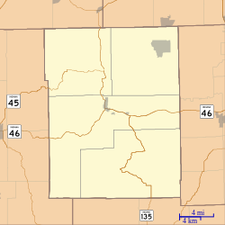 Elkinsville is located in Brown County, Indiana