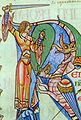 An example of a male bliaut from the 12th century manuscript Moralia in Job