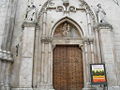 Gothic portal of the Sulmona City Museum, circa 1415
