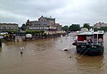 Theaterkahn zum Hochwasser im Juni 2013 (Pegel 7,46 Meter)