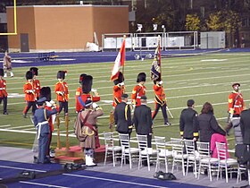 Presentation of Colours March Past