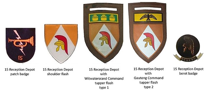 15 Reception Depot insignia