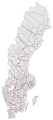 Kommuner och länsgränser / Municipalities and County borders