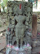 Sculpture of a Hindu deity, in Samta