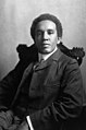 Image 12 Samuel Coleridge-Taylor Photograph credit: unknown; restored by Adam Cuerden Samuel Coleridge-Taylor (15 August 1875 – 1 September 1912) was an English composer and conductor. His greatest success was his cantata Hiawatha's Wedding Feast. This set the epic poem The Song of Hiawatha by Henry Wadsworth Longfellow to music, and was widely performed by choral groups in England and the United States. Composers were not well paid; the work sold hundreds of thousands of copies, but he had sold the music outright for the sum of 15 guineas, so did not benefit directly. He learned to retain his rights and earned royalties for other compositions after achieving wide renown, but always struggled financially. This photograph of Coleridge-Taylor was taken around 1905. More selected pictures