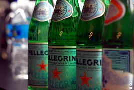 S.Pellegrino bottles