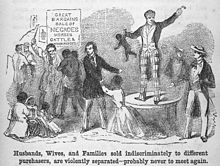 example of an anti-slavery tract concerning the separation of black families