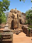 The Buddha statue of Avukana, 5th century, Sri Lanka