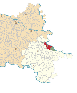 Location of Vukovar Municipality