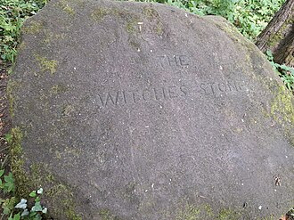 Witch stone in Bo'ness