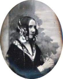 Augusta Ada King, Countess of Lovelace, daguerrotype portrait circa 1843
