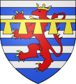 Coat of arms of Gérard I count of Durbuy.