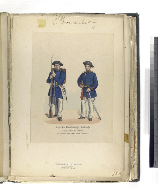 Barsilie- Kaiserlich Brasilianishce Landmehr (Voluntarios da patria) im Feldzuge 1865-1868 gegen Paraguay (NYPL b14896507-83965).tiff